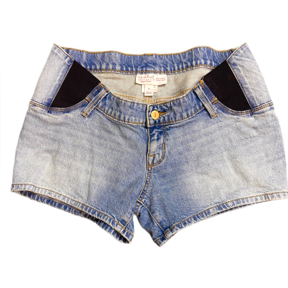 Isabel Maternity by Ingrid & Isabel Blue Denim Shorts